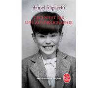 Ceci n'est pas une autobiographie - Daniel Filipacchi - Lgf - Poche - Biographie