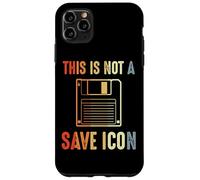 Ceci n'est Pas Une icône de Sauvegarde Ingénieur Logiciel Coque pour iPhone 11 Pro Max