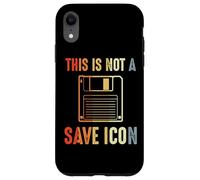 Ceci n'est Pas Une icône de Sauvegarde Ingénieur Logiciel Coque pour iPhone XR