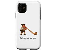 Ceci n'est pas une pipe - Alphorn Gag - Ceci n'est pas une pipe Coque pour iPhone 11
