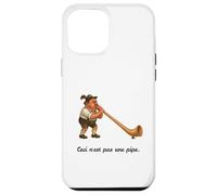 Ceci n'est pas une pipe - Alphorn Gag - Ceci n'est pas une pipe Coque pour iPhone 12 Pro Max