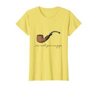 Ceci n'est pas une pipe Cute Art This is Not a Pipe T-Shirt