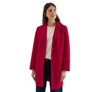 Cecil 1005389 Manteau à Revers Aspect Laine, Beaujolais Rouge, XS Femmes