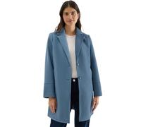 Cecil 1005389 Manteau à Revers Aspect Laine, Bleu Pierre de Lune, L Femmes