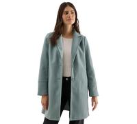 Cecil 1005389 Manteau à Revers Aspect Laine, Vert Glace, XL Femmes