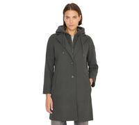 Cecil 1005473 Manteau avec Incrustation en Peluche, Olive Pastel, L Femmes