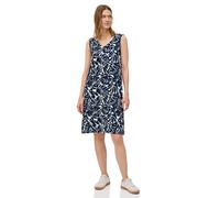Cecil 1408923 Robe en Jersey à Motifs, Urban Dark Blue, S Femmes