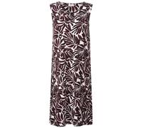 Cecil 1408923 Robe en Jersey Fantaisie, Rouge mûrier, XL Femmes