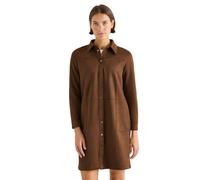 Cecil 1408974 Robe en Velours, Mocha Caramel, XL Femmes