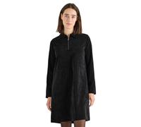 Cecil 1409088 Robe en Velours côtelé avec Fermeture éclair, Noir, XXL Femmes