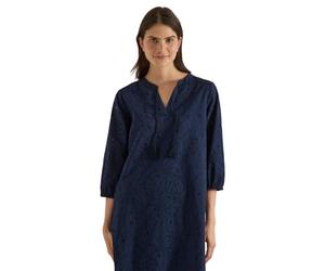 Cecil 1409430 Robe mi-Longue avec Manches 3/4 et Broderie Femme (Lot de 1)