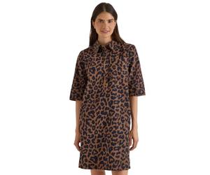 Cecil 1409557 Robe en Velours côtelé Longueur Genou avec Motif léon Femme