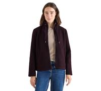 Cecil 2115489 Veste Courte en Peluche, Rouge Eggplant, XL Femmes