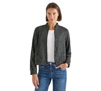 Cecil 2117362 Blouson avec Ourlet élastique, Noir, XL Femme