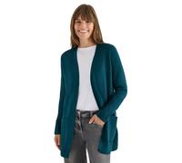 Cecil 2515400 Cardigan Ouvert Cosy, Vert lac Profond, XS Femme