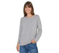 Cecil 3015484 Pull structuré à col Rond, chiné Silver Chalk Melange, M Femme