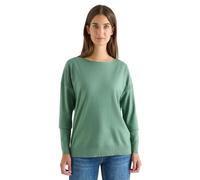 Cecil 3015530 Pull avec détails structurés, Highland Green Melange, M Femme