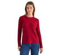 Cecil 3015559 Pull avec détails structurés, Beaujolais Red, XL Femme