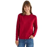 Cecil 3015573 Pull à col Rond Doux, Beaujolais Red, XL Femme