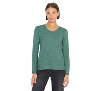 Cecil 3015596 Pull à col en V, Mélange Vert chiné fumé, M Femme