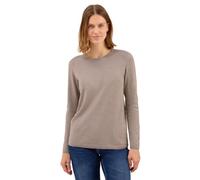 Cecil 3015619 Pull Basique, Caramel mélangé crème, L Femme
