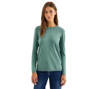 Cecil 3015619 Pull Basique, Jewel Green Melange, S Femme