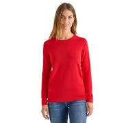 Cecil 3015619 Pull Basique, Rouge Fiery, XS Femme