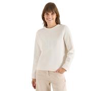 Cecil 3015659 Sweat-Shirt avec Broderie, Gris Clair, XS Femme