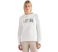 Cecil 3017055 Sweat à Capuche avec Inscription, Vanilla White, M Femme