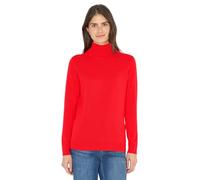 Cecil 3017215 Col roulé Basic, Orange Pumkin, M Femme