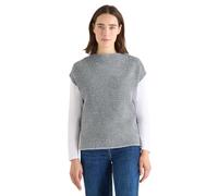 Cecil 3017224 Pull en Fil à Plumes Bicolore, Noir, L Femme