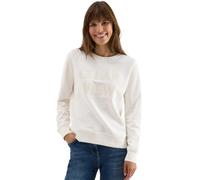 Cecil 3017255 Sweatshirt à Mots, Vanilla White, XL Femme