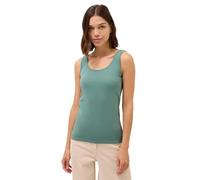 Cecil 3225953 Haut Basique de Couleur Unie, Jewel Green, S Femmes