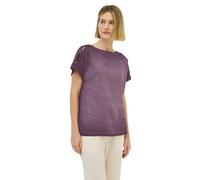 Cecil 3226142 T-Shirt avec Boutons, Rouge mûre, S Femmes
