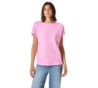 Cecil B323365 T-Shirt, Rose Fluo Frais, L Femmes