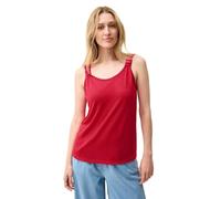 Cecil 3226764 Haut Aspect tricoté, Rouge Pomme glacé, XL Femme