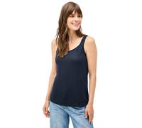 Cecil 3226764 Haut Aspect tricoté, Urban Navy Blue, S Femme