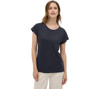 Cecil 3227043 T-Shirt avec détails Burn-Out, Urban Dark Blue, M Femmes