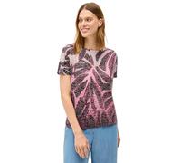 Cecil 3227074 T-Shirt avec Motif brûleur, Rouge mûrier, Medium Femmes