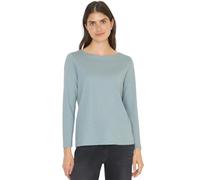 Cecil 3227273 T-Shirt Basique à Manches Longues, Bleu Menthe Clair, XL Femmes