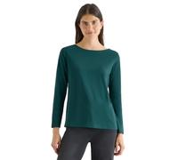 Cecil 3227273 T-Shirt Basique à Manches Longues, Dark Sea Green, S Femmes