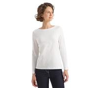 Cecil 3227273 T-Shirt Basique à Manches Longues, Vanilla White, L Femmes