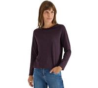 Cecil 3227275 T-Shirt à Rayures tonales, Rouge Eggplant, XXL Femmes