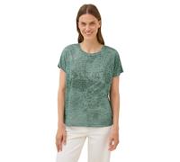 Cecil 3227496 T-Shirt dévoré, Encre Verte, XL Femmes