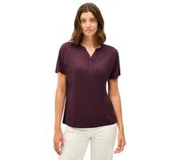 Cecil 3227614 T-Shirt décontracté au Look Tunique, Rouge mûre, S Femmes