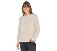 Cecil 3228210 T-Shirt en Fil à Plumes, Grège Clair, M Femmes