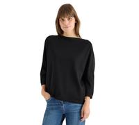 Cecil 3228710 Chemise Chauve-Souris avec Ruban adhésif, Noir, M Femme