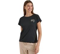 Cecil 3230418 T-Shirt avec col Rond et Broderie Femme (Lot de 1)