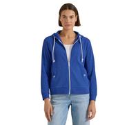 Cecil 3230887 Veste à Manches Longues avec Capuche et Structure pour Femme (Lot de 1), Bleu rivière Profond, L