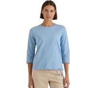 Cecil 3231321 T-Shirt à Manches 3/4 avec col Rond de Couleur Unie Femme
